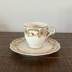 Limoges Demitasse Cup & Saucer